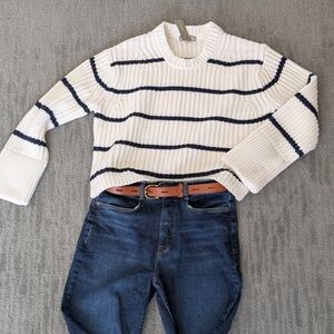 Madewell Women's Cut Out Leather Belt